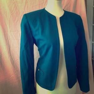 Teal blazer